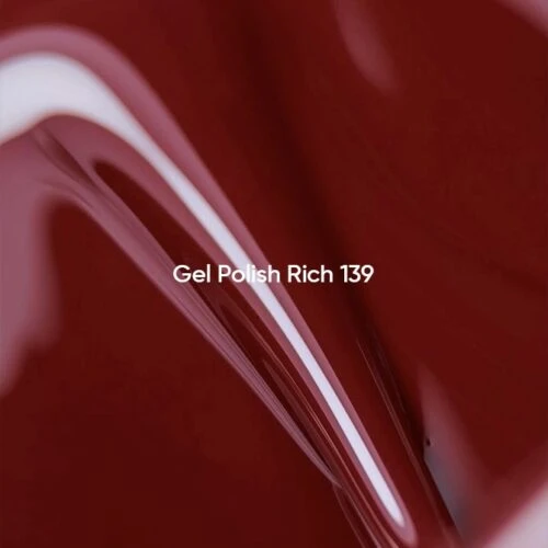 NAILSOFTHEDAY Gel polish Rich &mdash; червоний гель-лак, що перекривається в один шар, 10 мл 4827784100002 фото