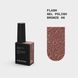 Гель-лак BIBLIOTEKA Flash Gel Polish № 06 Bronze &ndash; Темно-коричневий блиск, 10 мл BF06 фото 1