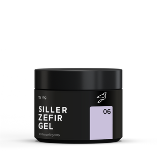 Гель Siller Zefir Gel 06, 15 мл 2070362326 фото