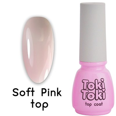 Топ без липкого шару Toki-Toki Soft Pink Top 2002510 фото