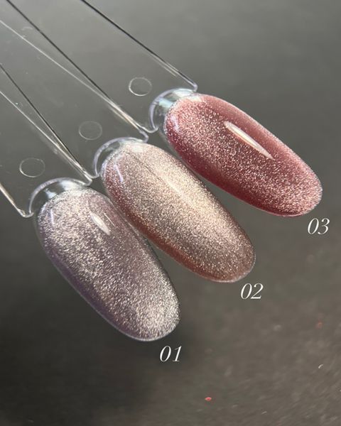 Гель-лак Dark gel polish Cat Eye 03, 10 мл DCE03 фото