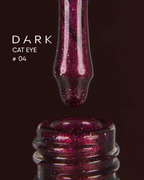 Гель-лак Dark gel polish Cat Eye 04, 10 мл DCE04 фото