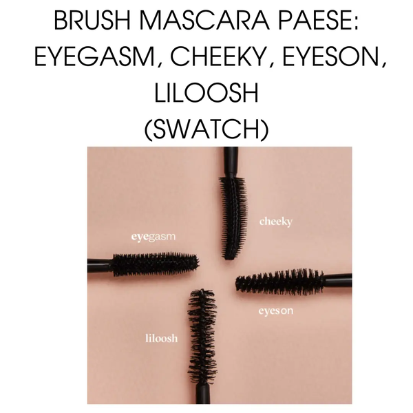 Туш для вій Cheeky: видовжуюча, підкручуюча і вологостійка Mascara Paese 9ml  PC9 фото