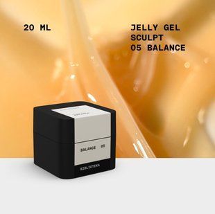 BIBLIOTEKA Sculpt Jelly Gel № 05 Balance &ndash; Нейтральний, 20 мл BGJ05 фото