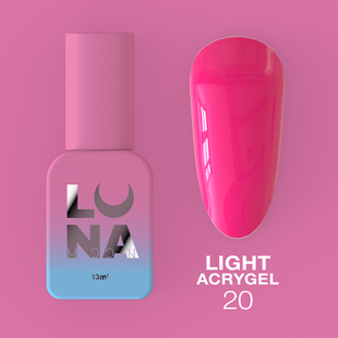 Рідкий Гель Luna Light Acrygel №20, 13 мл 20703147 фото