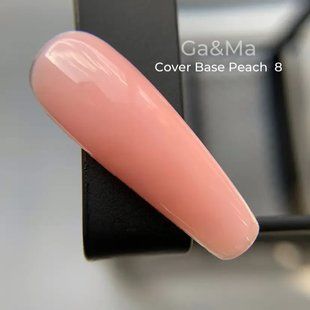 Камуфлююча база GA&MA Cover base 008 Peach, 15 мл 1815125670 фото