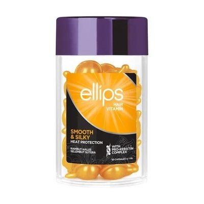 Вітаміни для волосся Ellips Hair Vitamin Smooth & Silky Бездоганний шовк з Pro-кератиновим комплексом, 50*1 мл 1793048211 фото
