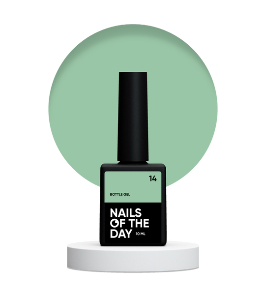 NAILSOFTHEDAY Bottle gel 14 — надміцний гель для нігтів, 10 мл 4827450622684 фото