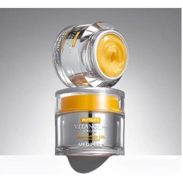 Крем для обличчя з пептидами з вітамінним комплексом MEDI-PEEL Peptide 9 Vitanol Cream Pro, 50 мл MDP176 фото