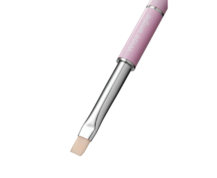 Пензлик для гелю HEYLOVE Brush, WIDE ANGLE HL-BR-005 фото