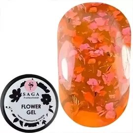 Гель SAGA Flower Fairy Gel №7 із сухоцвітами, 5 мл 1710804102 фото