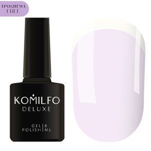 Гель-лак Komilfo French Collection №F011 (светло-сиреневый, эмаль, для френча), 8 мл 1688339985 фото