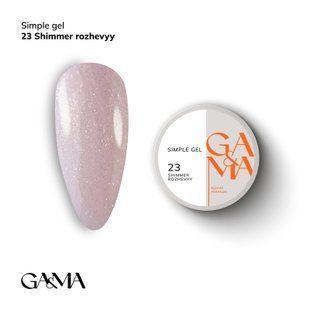 Гель Ga&Ma Simple gel 023, 15мл 1723949004 фото