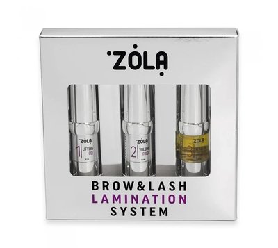ZOLA Набір для ламінування Brow&Lash Lamination System 1690030969 фото