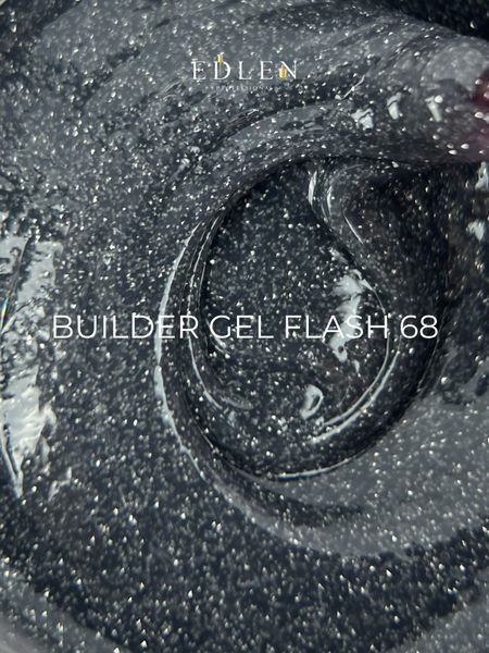 Гель Builder gel Edlen Flash №68, 15 мл 195158152 фото