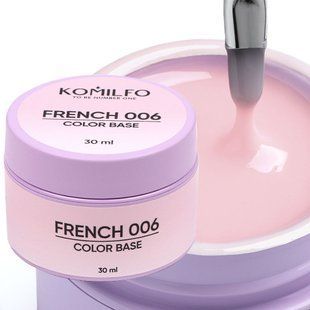 Komilfo Color Base French 006, 30 мл 1942960918 фото