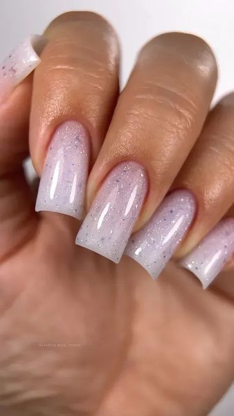 Гель Crooz Gemstone з шиммером та та вкрапленням фіолетової поталі 08, 15 мл CG08 фото