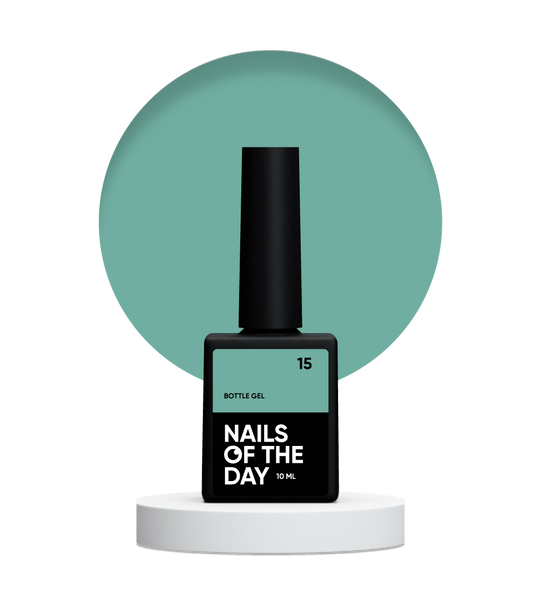 NAILSOFTHEDAY Bottle gel 15 — надміцний гель для нігтів, 10 мл 4827450822688 фото