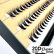 Вії Nesura Eyelash Classic 20D, 0,07, вигин C, 8 мм, 60 пучків NV20D08 фото 2