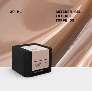 BIBLIOTEKA Моделюючий гель Builder Gel INTENSE № 05 Toffee &ndash; Теплий бежевий, 30 мл 4822309202406 фото