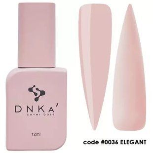 DNKa Cover Base №0036 Elegant, 12 мл 1702609919 фото