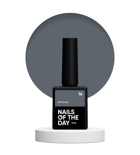 NAILSOFTHEDAY Bottle gel 16 — надміцний гель для нігтів, 10 мл 4827450922685 фото