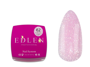 Гель Builder gel Edlen Flash №62, 15 мл 195158140 фото