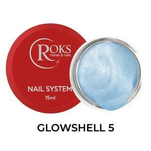 Гель Roks Builder Gel Glowshell 5, 15 мл RG05 фото