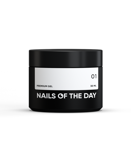 NAILSOFTHEDAY Premium gel clear — прозорий будівельний гель, 30 мл 4824569234531 фото