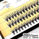 Вії Nesura Eyelash Classic 20D, 0,07, вигин C, 10 мм, 60 пучків NV20D10 фото 1