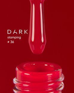 DARK Stamping polish №36 феррарі, 8 ml DARKStamping36 фото