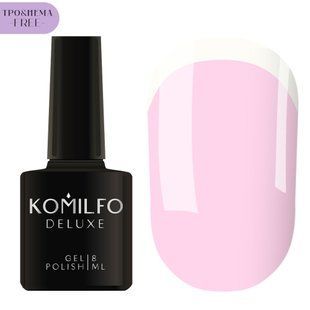 Гель-лак Komilfo French Collection №F001 (блідий лілово-рожевий, емаль, для френча), 8 мл 1686760345 фото