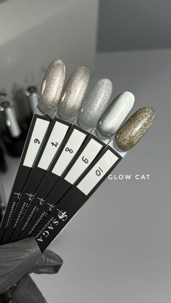 Гель лак Saga Professional GLOW CAT №04, 10 мл SGC04 фото