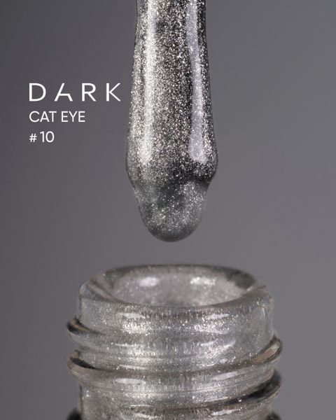 Гель-лак Dark gel polish Cat Eye 10, 10 мл DCE10 фото
