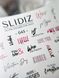 Слайдер-дизайн SLIDIZ водна наклейка для нігтів, №045 1829518270 фото 2