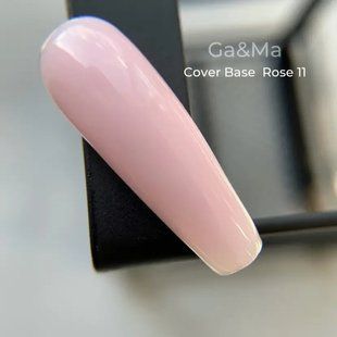 Камуфлююча база GA&MA Cover base 011 Rose, 15 мл 1815126594 фото