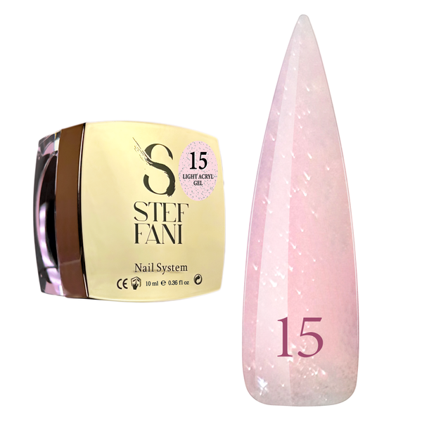 Акрил-гель Light Acryl Gel Steffani 10 ml №15 StefLA15 фото