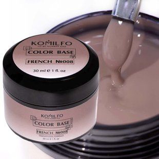 Komilfo Color Base French 008, 30 мл 1942978840 фото