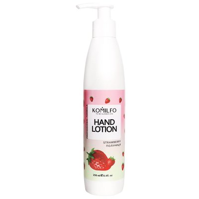 Komilfo Hand Lotion Strawberry – лосьйон для рук полуниця, 250 мл 1710191726 фото