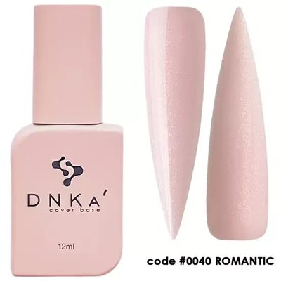DNKa Cover Base №0040 Romantic, 12 мл 1702612583 фото