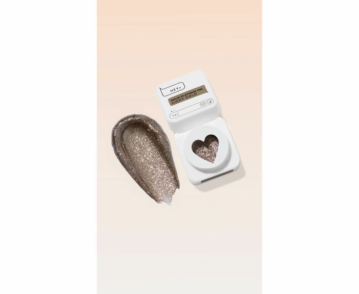 Гель-фарба HEYLOVE Solid paint gel, LIGHT GOLD, 5 гр HL-PG05-007 фото