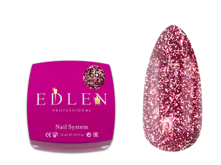 Гель Builder gel Edlen Flash №65, 15 мл 195158146 фото