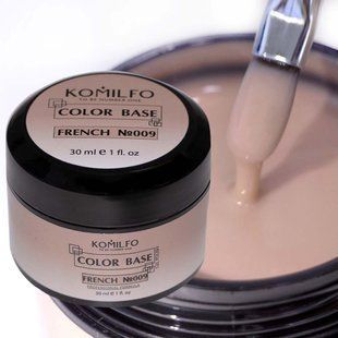 Komilfo Color Base French 009, 30 мл 1942982437 фото