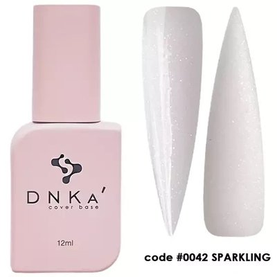 DNKa Cover Base №0042 Sparkling, 12 мл 1702614791 фото