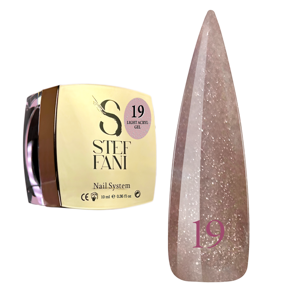 Акрил-гель Light Acryl Gel Steffani 10 ml №19 StefLA19 фото