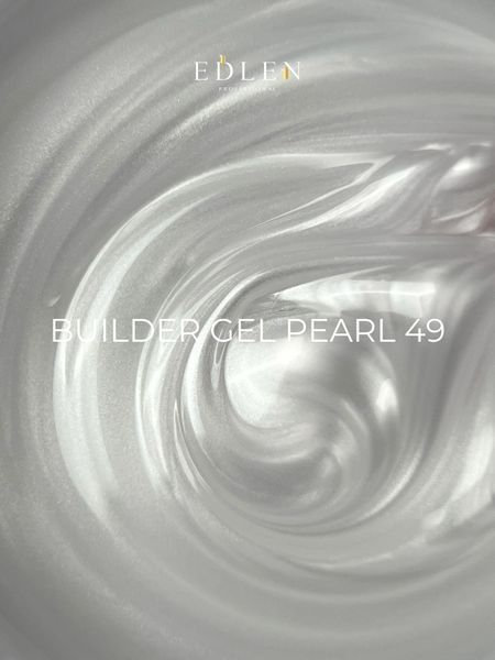 Гель Builder gel Edlen Pearl №49, 15 мл 195158114 фото