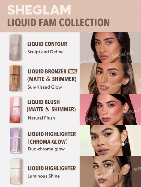 Рідкий кремовий контур Sun Sculpt Liquid Contour, Tawny Amber, 5,2 мл SGG06 фото