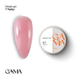 Гель Ga&Ma Simple gel 007, 15мл 1723949000 фото