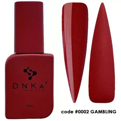 DNKa Cover Base №0002 Gambling, 12 мл 1702353310 фото
