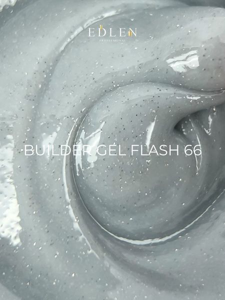 Гель Builder gel Edlen Flash №66, 15 мл 195158148 фото